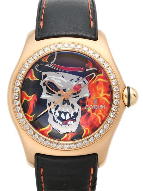 コルムスーパーコピー CORUM バブル バロン・サメディ リミテッド (Bubble Baron Samedi Limited Edition / Ref.082.161.85/F101 VOOD)